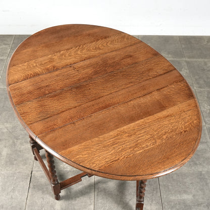 英国アンティーク ゲートレッグテーブル