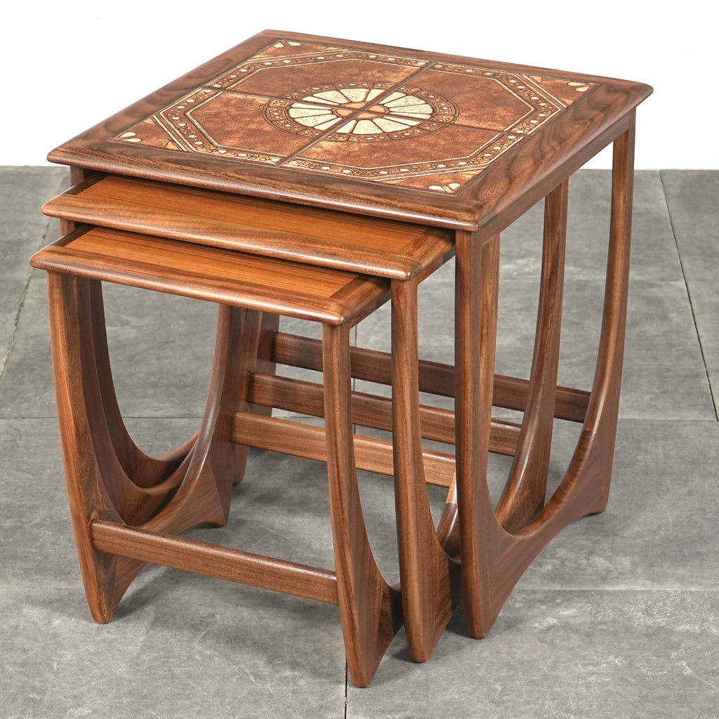 【G-PLAN】ASTRO タイルトップネストテーブル