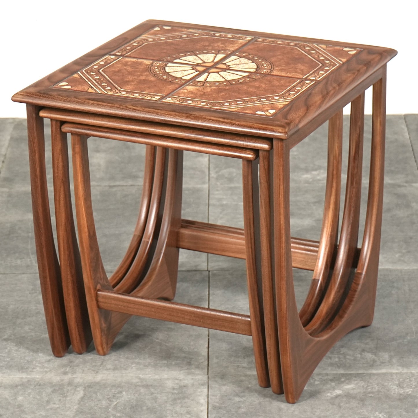 【G-PLAN】ASTRO タイルトップネストテーブル