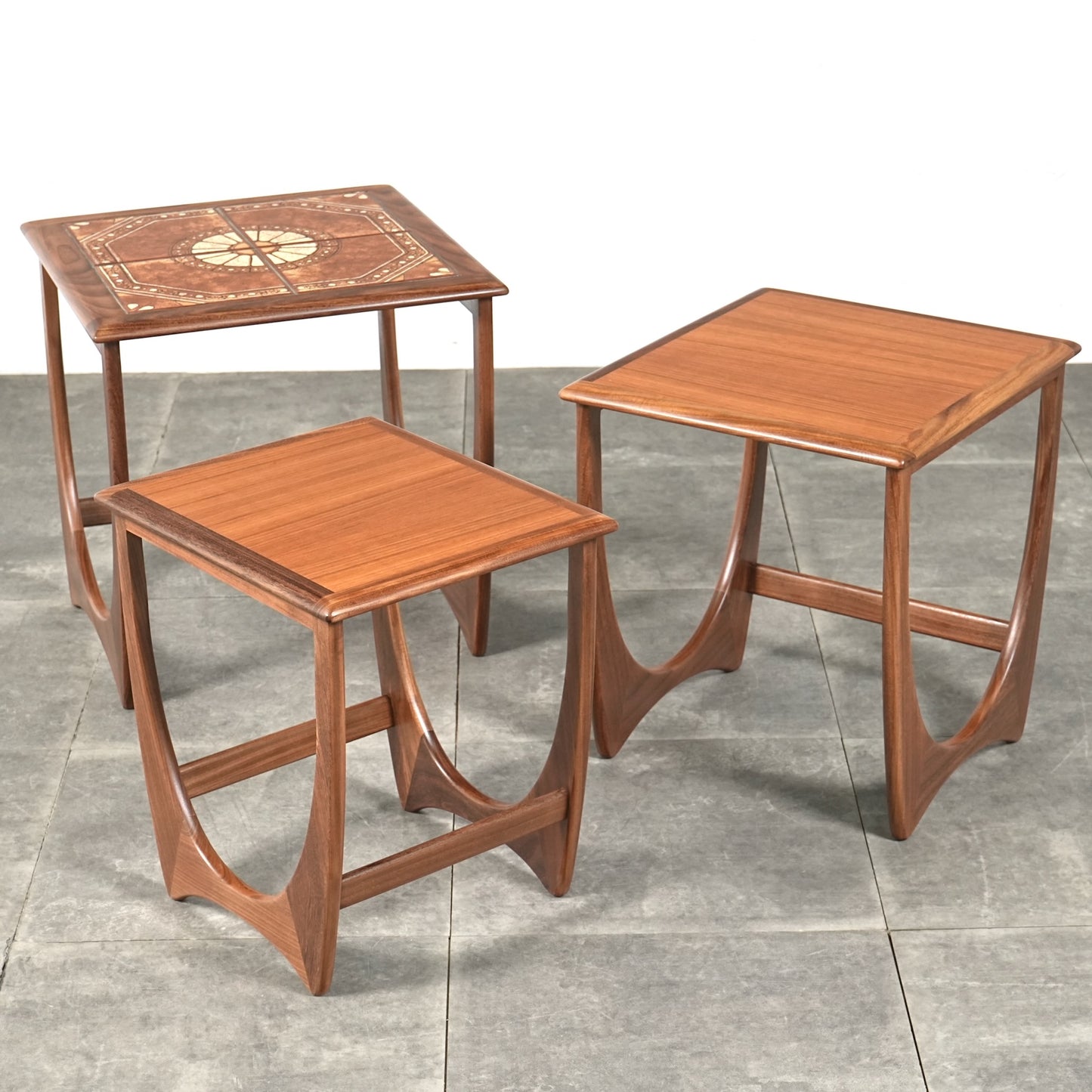 【G-PLAN】ASTRO タイルトップネストテーブル