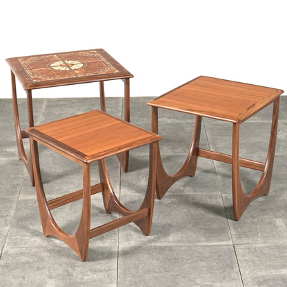 【G-PLAN】ASTRO タイルトップネストテーブル