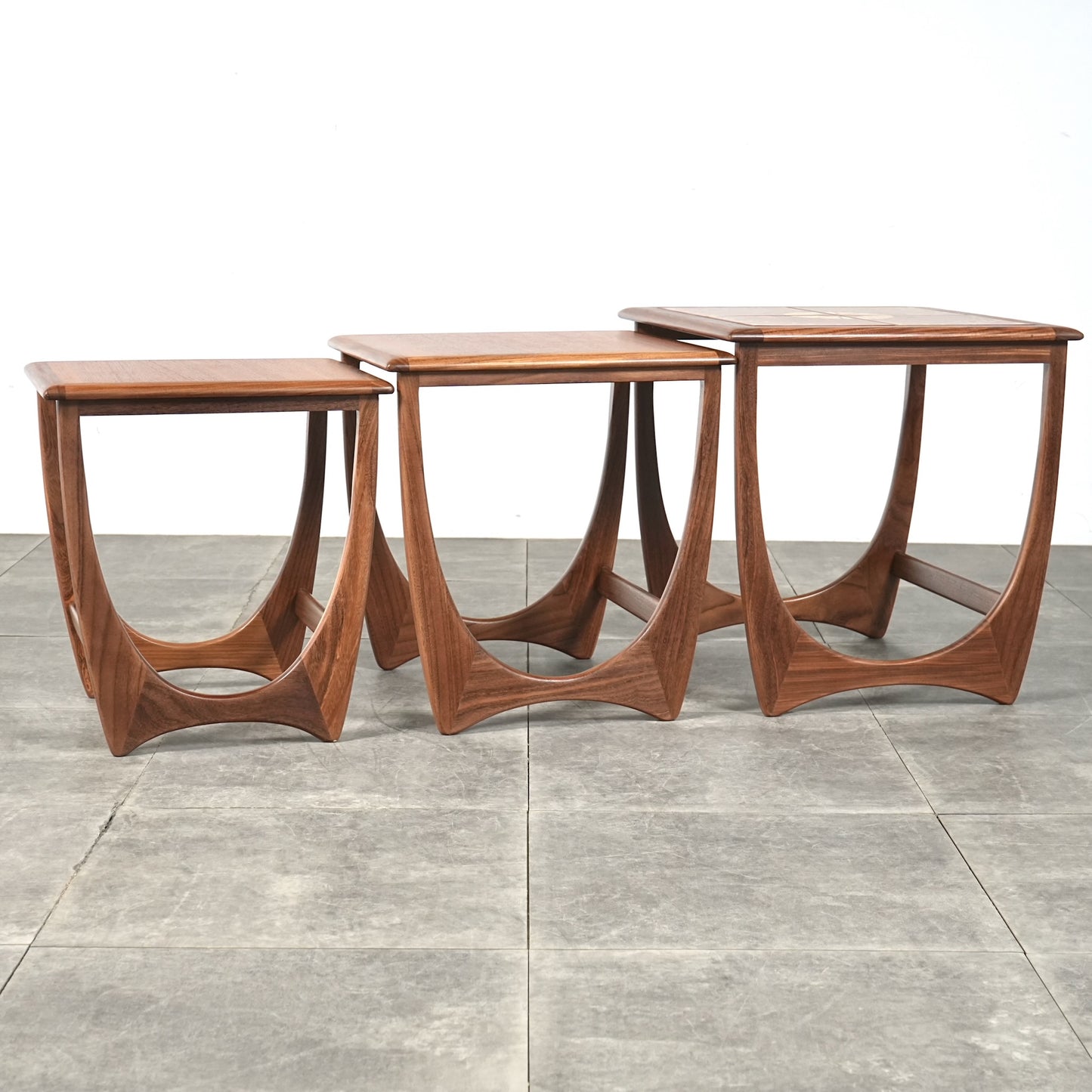 【G-PLAN】ASTRO タイルトップネストテーブル