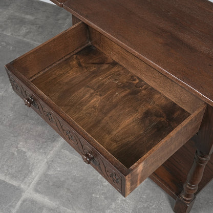 英国クラシック ドロップリーフ サイドテーブル