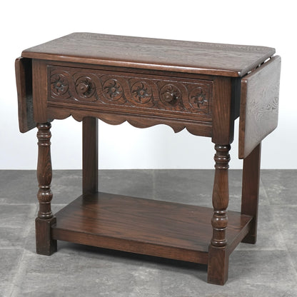 英国クラシック ドロップリーフ サイドテーブル