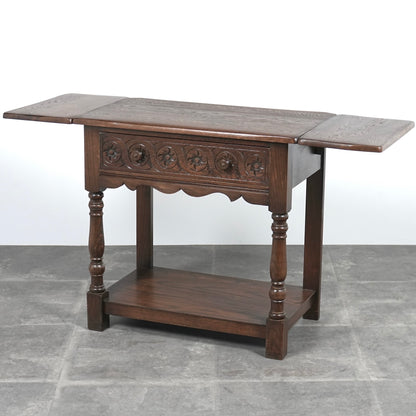 英国クラシック ドロップリーフ サイドテーブル