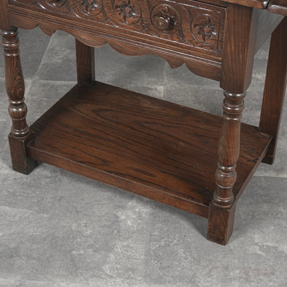 英国クラシック ドロップリーフ サイドテーブル