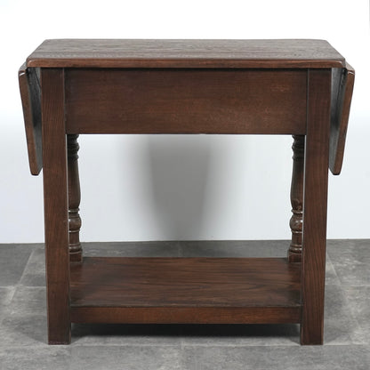 英国クラシック ドロップリーフ サイドテーブル