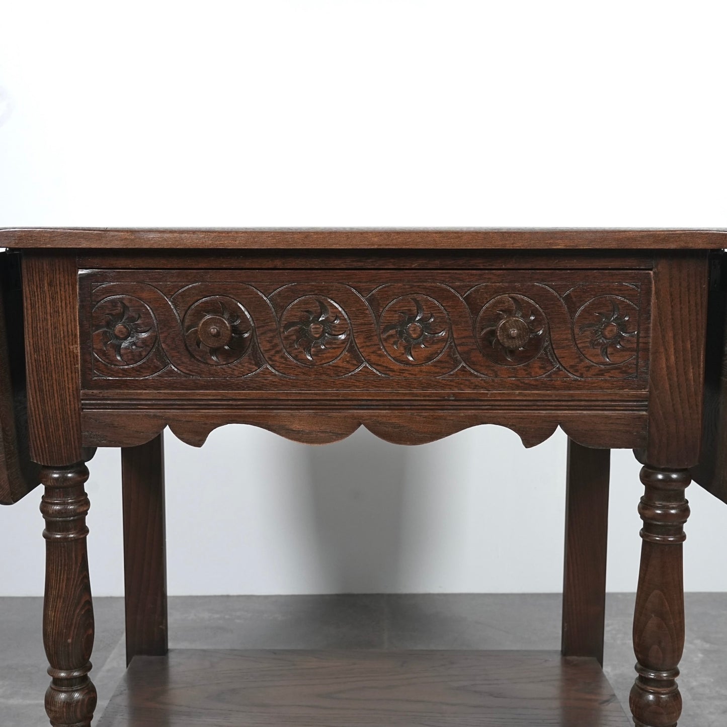 英国クラシック ドロップリーフ サイドテーブル