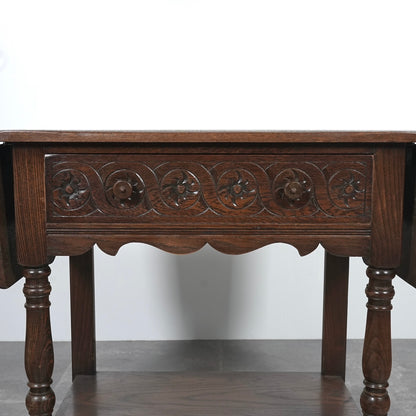 英国クラシック ドロップリーフ サイドテーブル