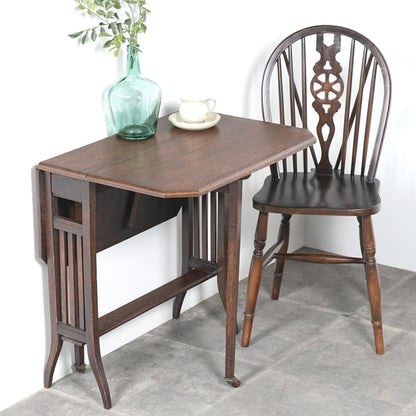 英国アンティーク ゲートレッグ サイドテーブル