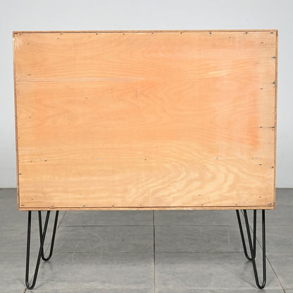 イギリスヴィンテージ キャビネット(ヘアピンカスタム)