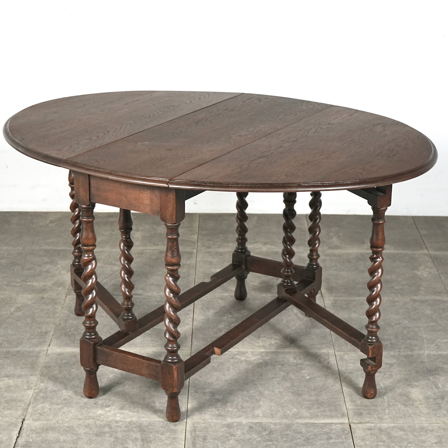 英国アンティーク ゲートレッグテーブル