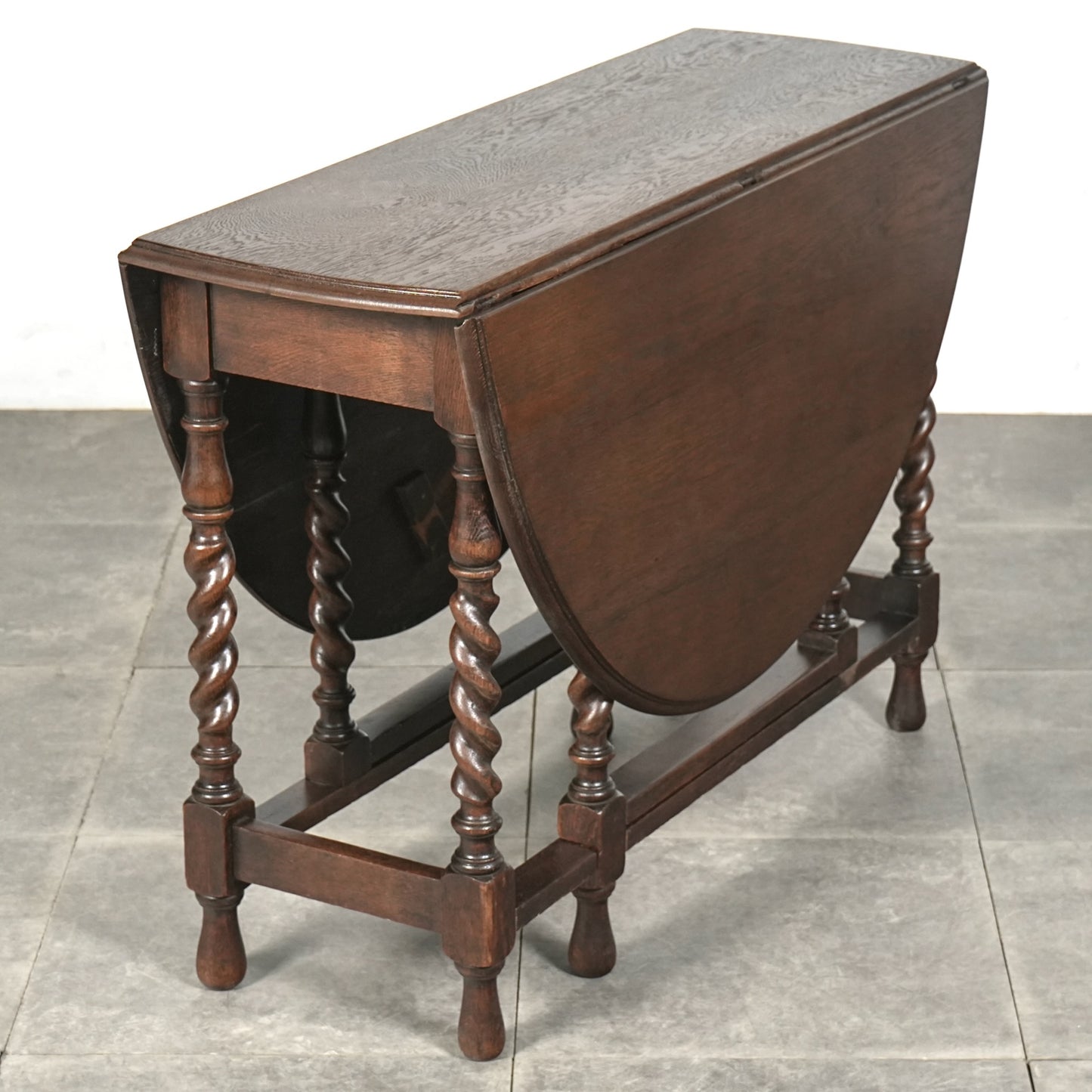 英国アンティーク ゲートレッグテーブル