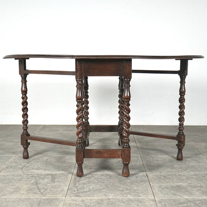 英国アンティーク ゲートレッグテーブル