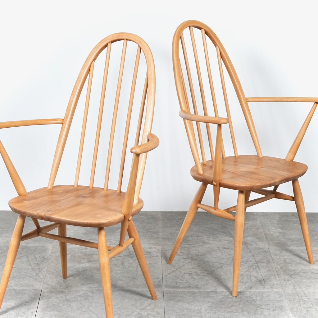 【ERCOL】ヴィンテージ クエーカー アームチェア(メープル)