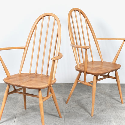 【ERCOL】ヴィンテージ クエーカー アームチェア(メープル)