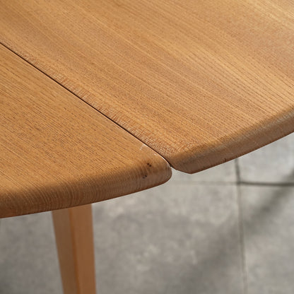 【ERCOL】ヴィンテージ ドロップリーフテーブル(メープル)