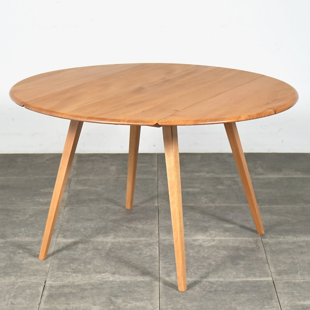 【ERCOL】ヴィンテージ ドロップリーフテーブル(メープル)