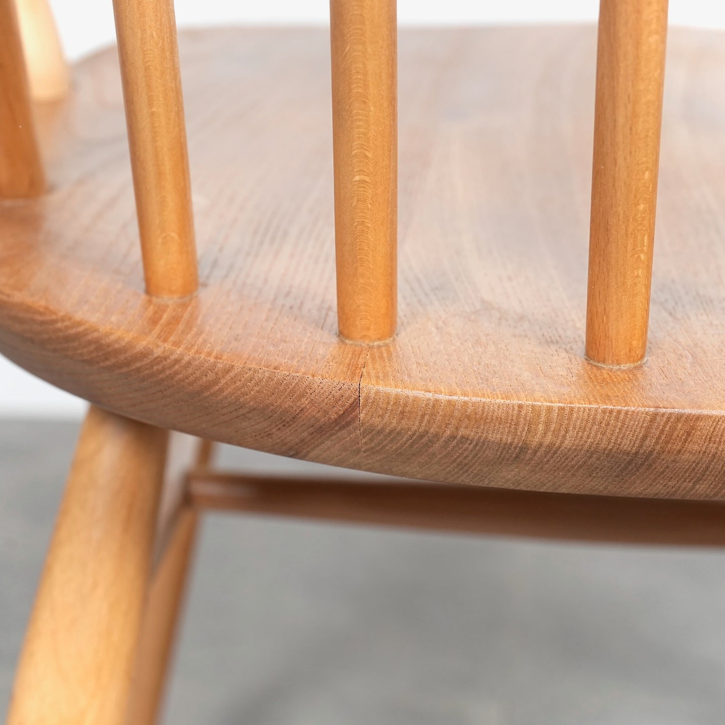 【ERCOL】ヴィンテージ クエーカー アームチェア(メープル)