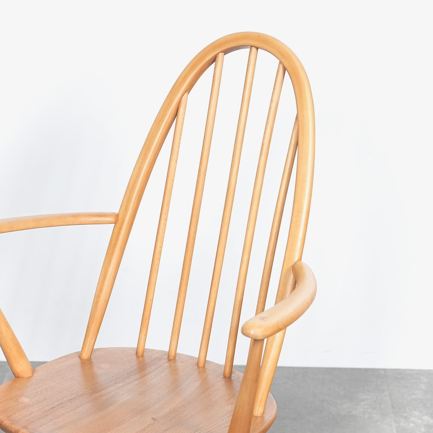 【ERCOL】ヴィンテージ クエーカー アームチェア(メープル)