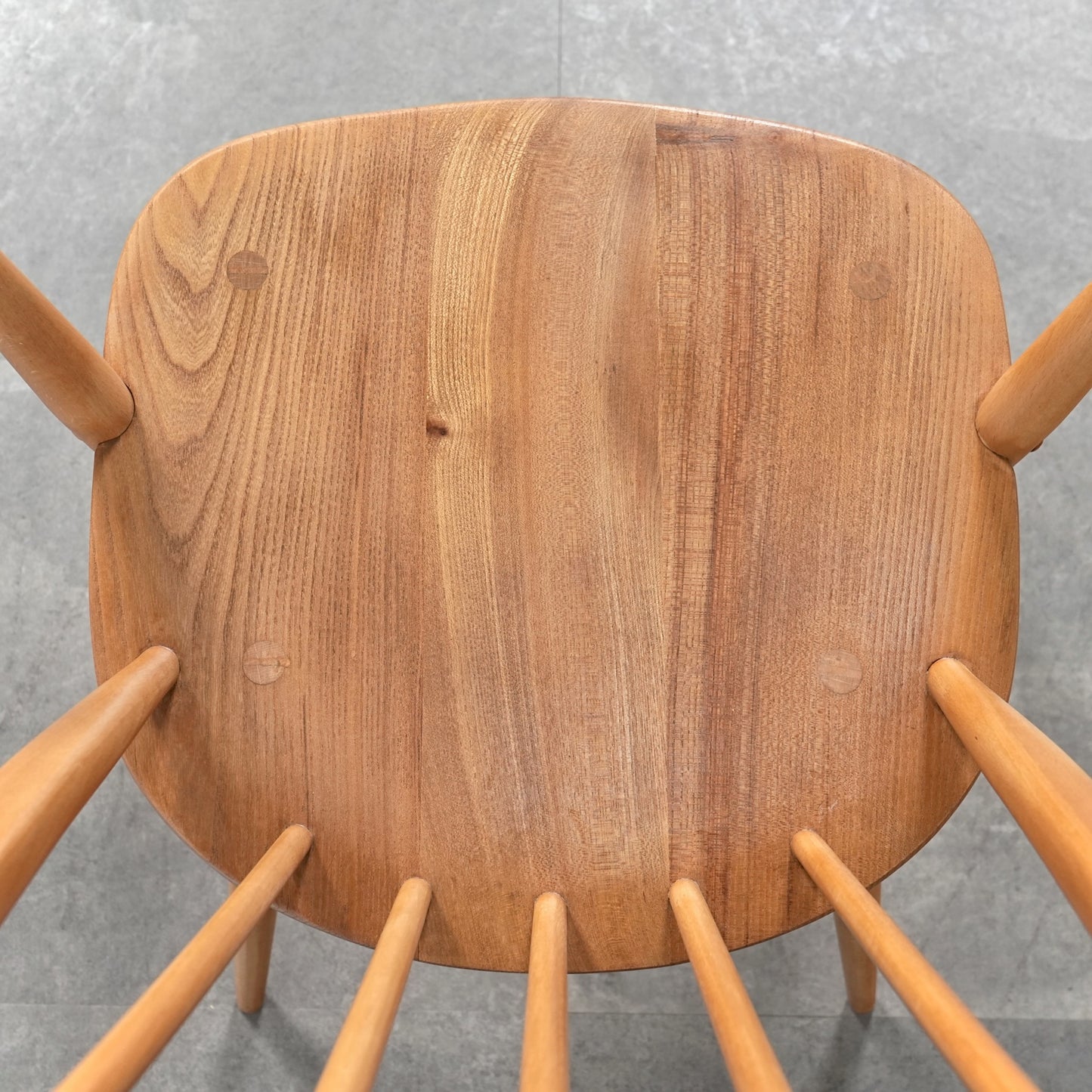 【ERCOL】ヴィンテージ クエーカー アームチェア(メープル)