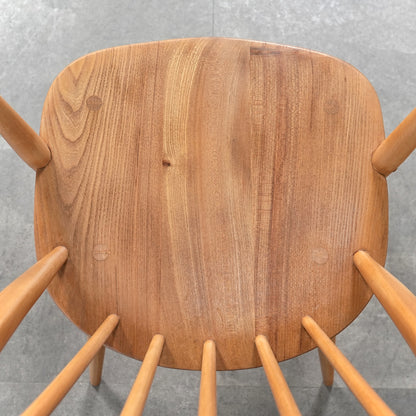 【ERCOL】ヴィンテージ クエーカー アームチェア(メープル)