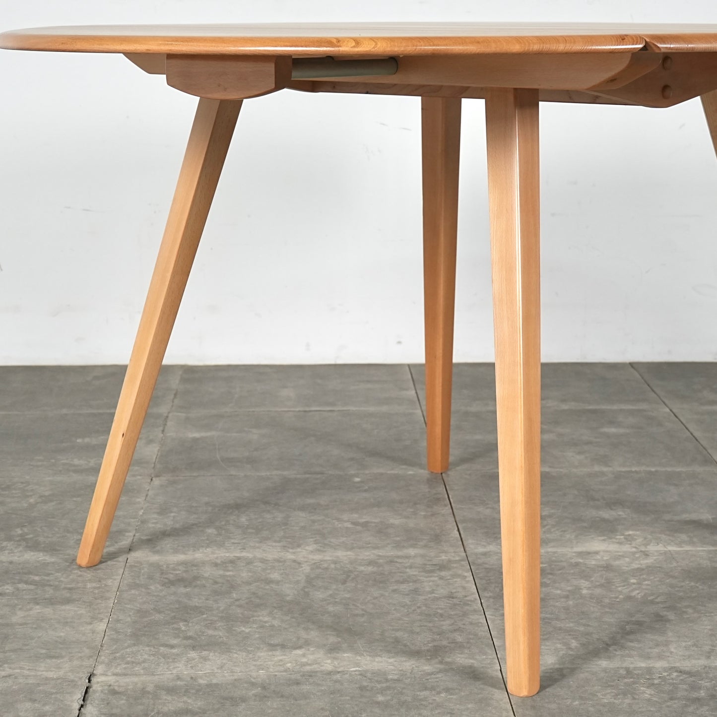 【ERCOL】ヴィンテージ ドロップリーフテーブル(メープル)