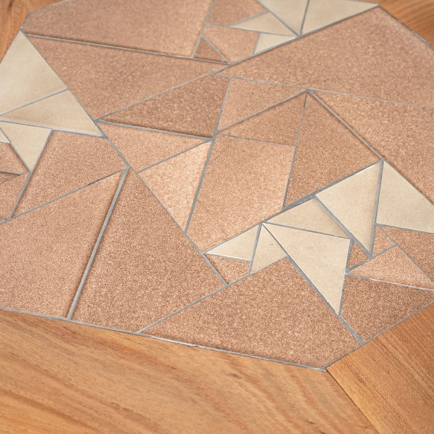 イギリスヴィンテージ タイルトップ ローテーブル