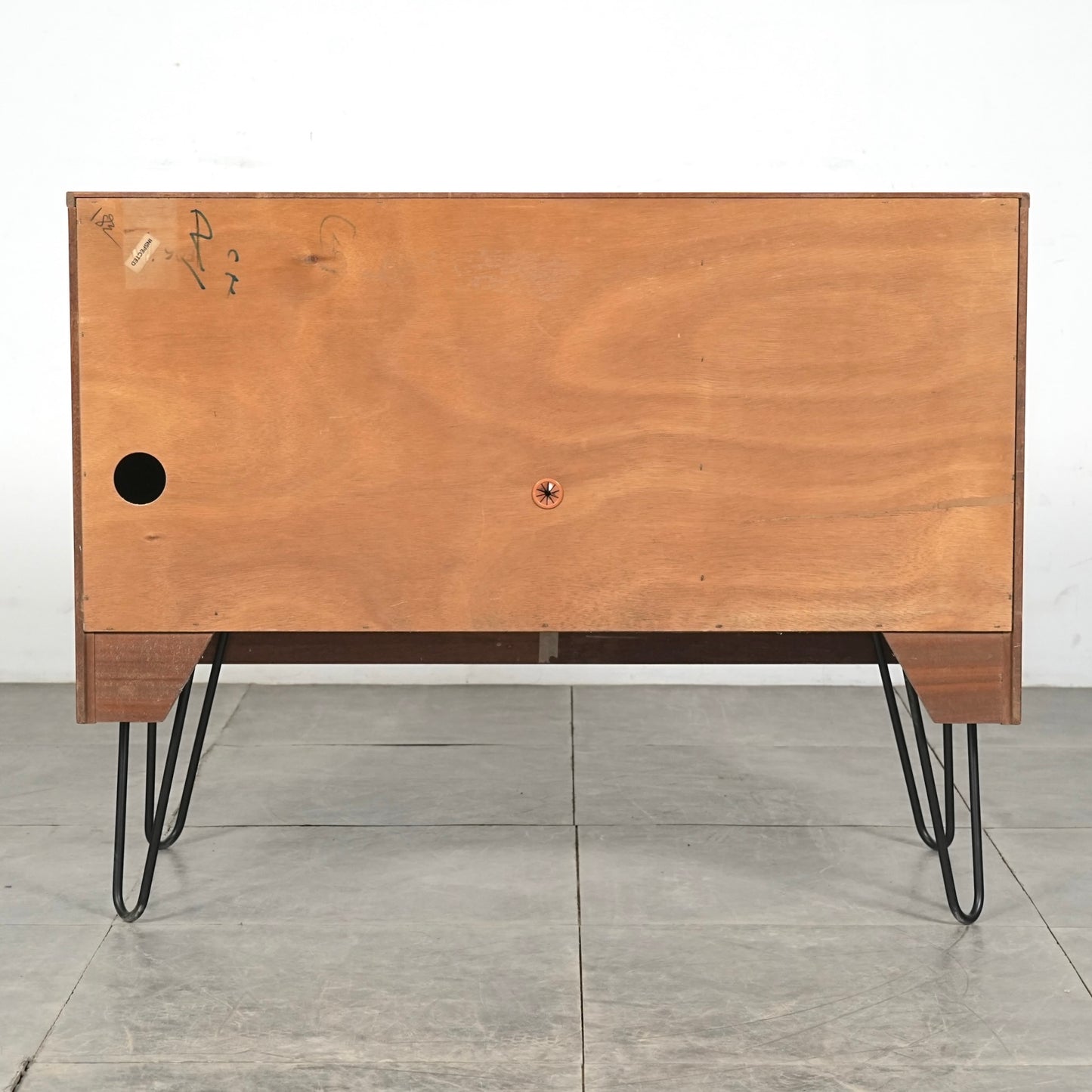 【NATHAN】ヴィンテージ キャビネット(ヘアピンカスタム)