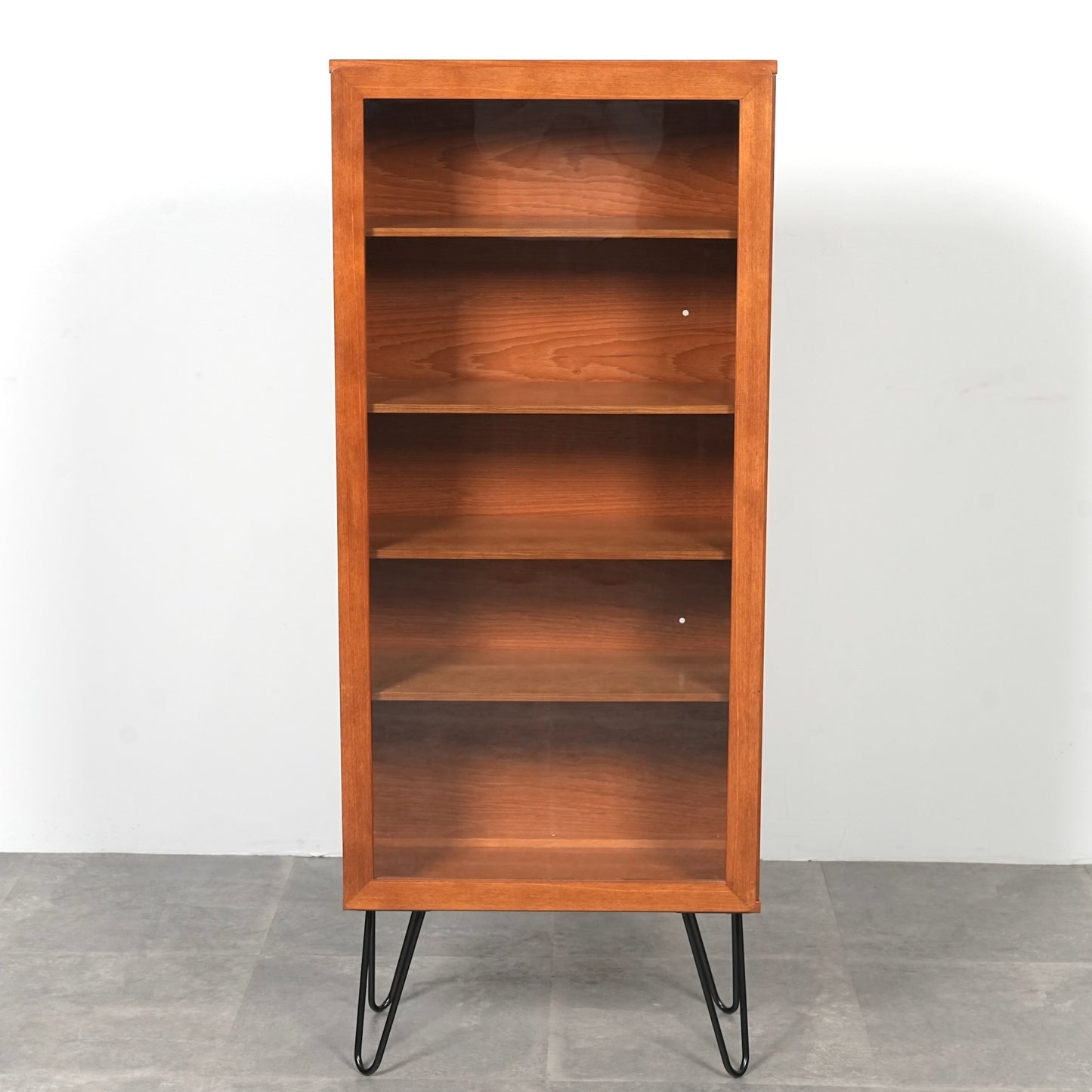 イギリスヴィンテージ ガラスキャビネット