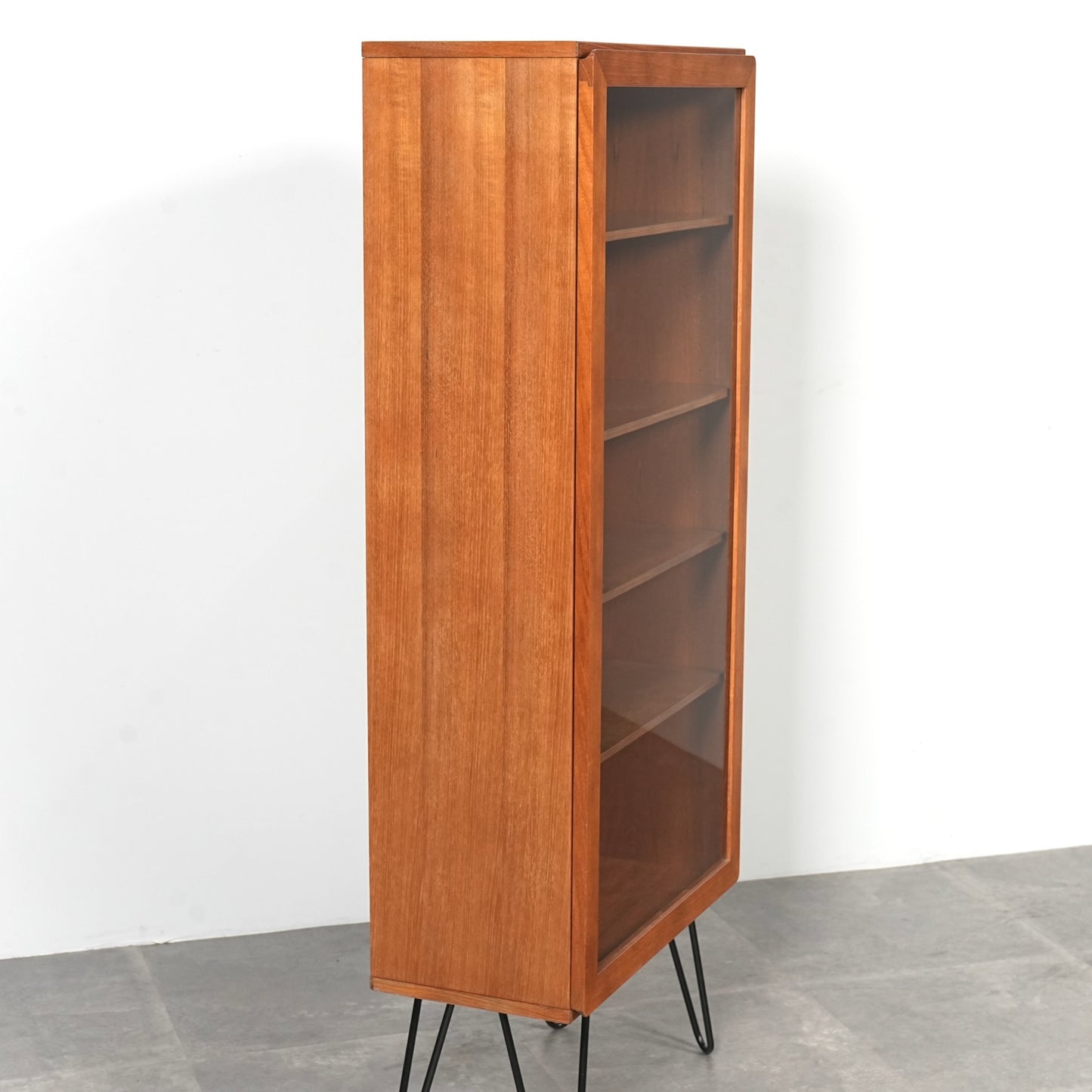 イギリスヴィンテージ ガラスキャビネット