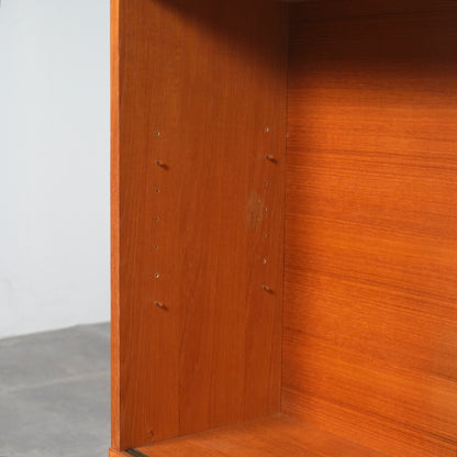 イギリスヴィンテージ ガラスキャビネット (ヘアピンカスタム)