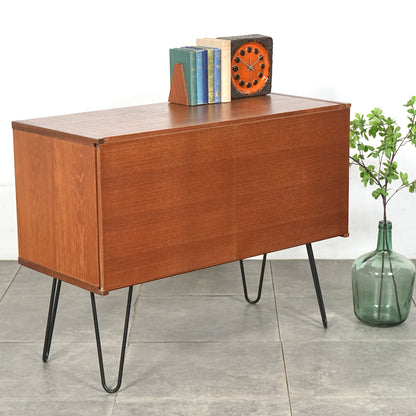 イギリスヴィンテージ キャビネット(ヘアピンカスタム)