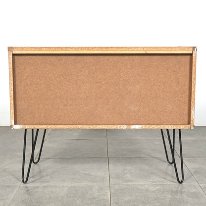 イギリスヴィンテージ キャビネット(ヘアピンカスタム)