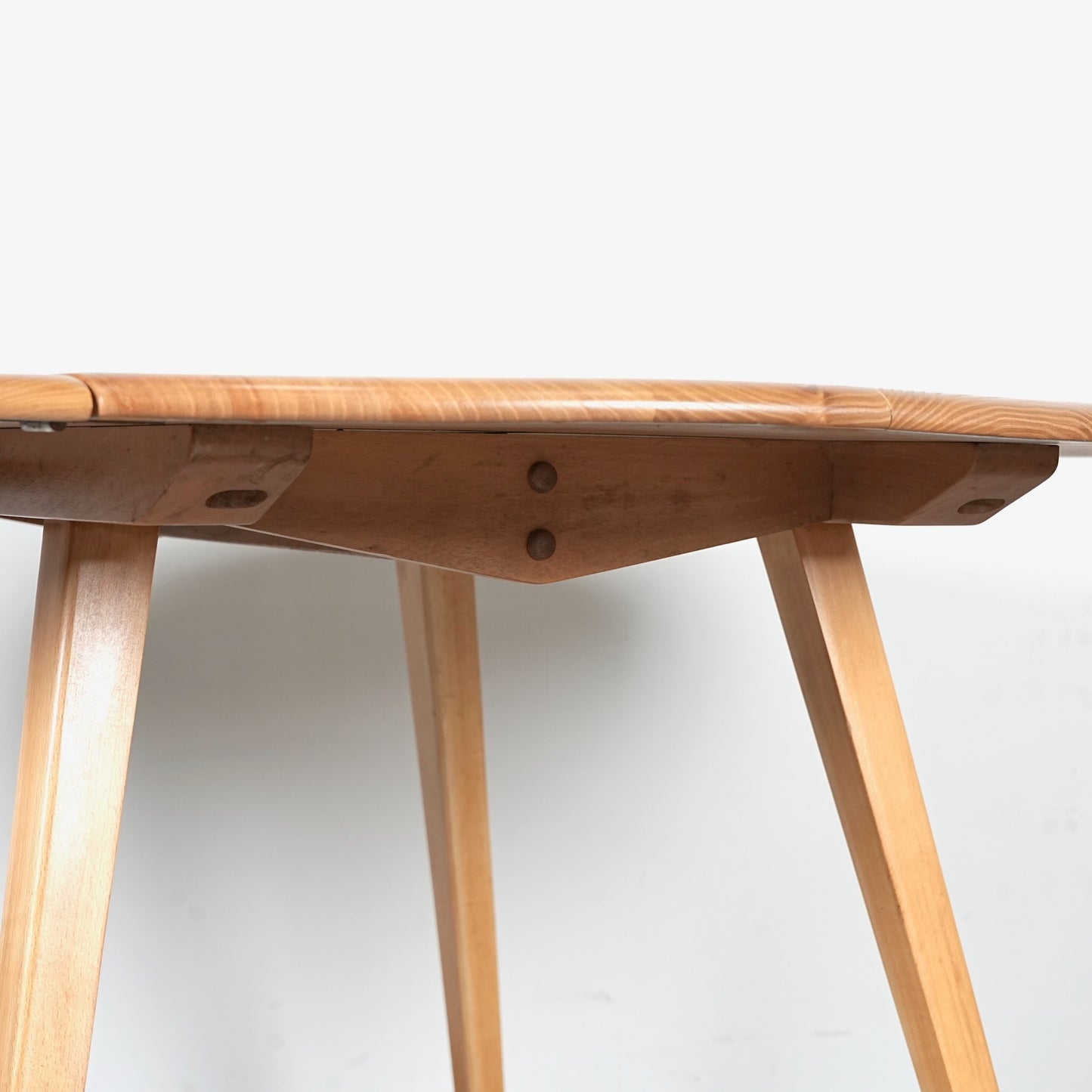 【ERCOL】ヴィンテージ ドロップリーフテーブル(メープル)