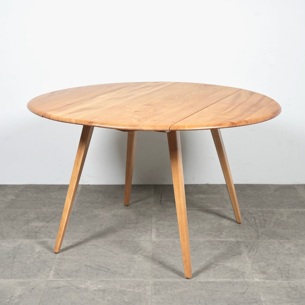【ERCOL】ヴィンテージ ドロップリーフテーブル(メープル)