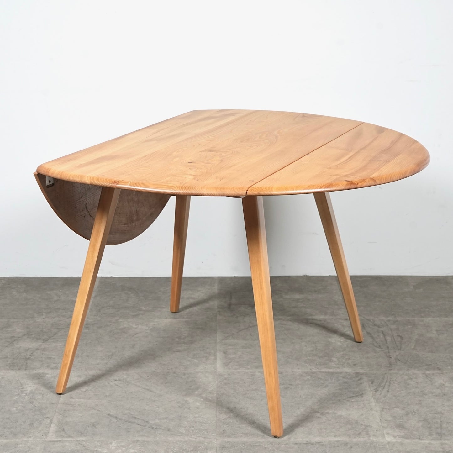 【ERCOL】ヴィンテージ ドロップリーフテーブル(メープル)