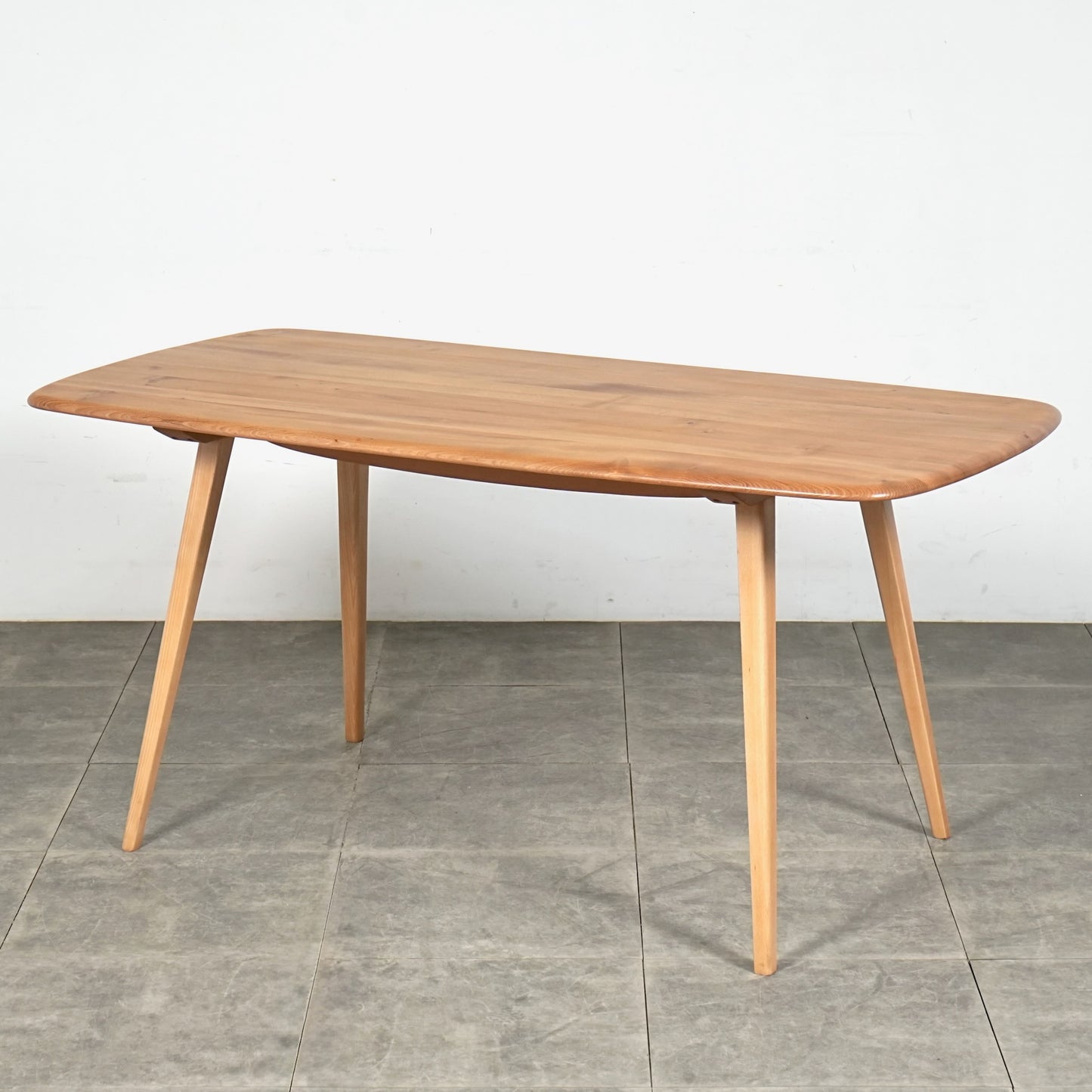 【ERCOL】ヴィンテージ レクタングルテーブル(メープル)