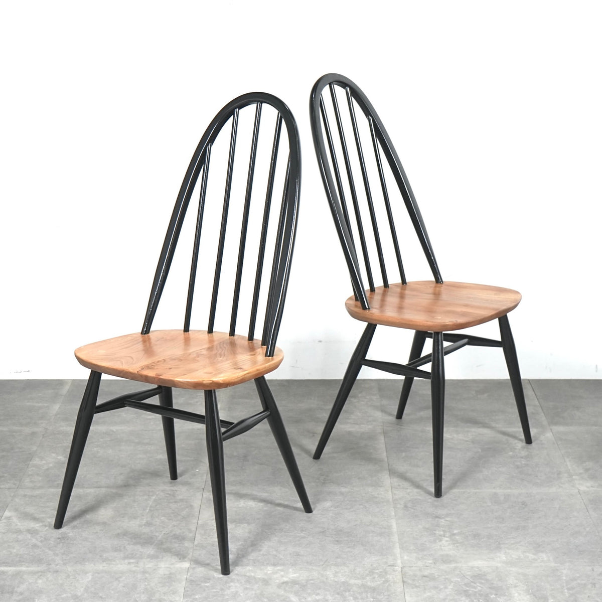 【ERCOL】ヴィンテージ クエーカーチェア(バイカラー)