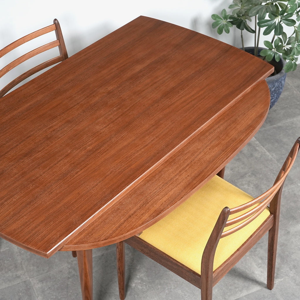 イギリスヴィンテージ ドローリーフ テーブル