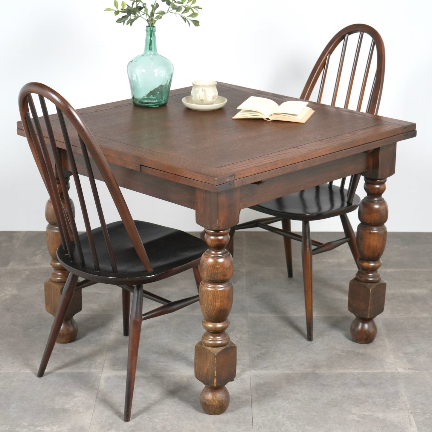 英国アンティーク ドローリーフテーブル