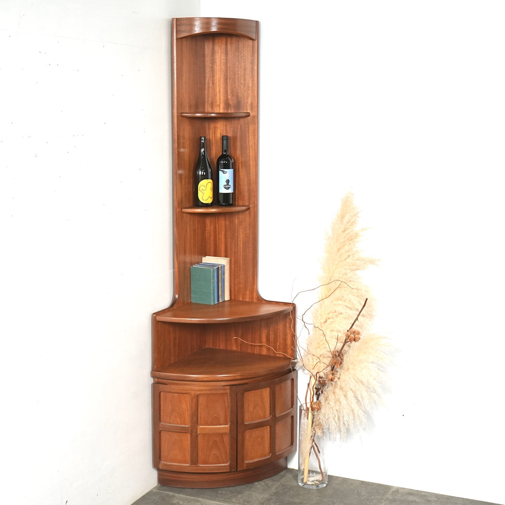 【NATHAN】ヴィンテージ コーナーキャビネット