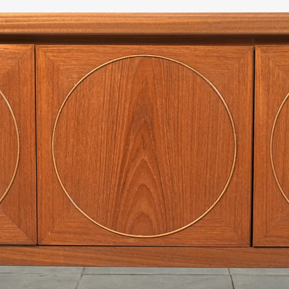 【NATHAN】ヴィンテージ サークルサイドボード