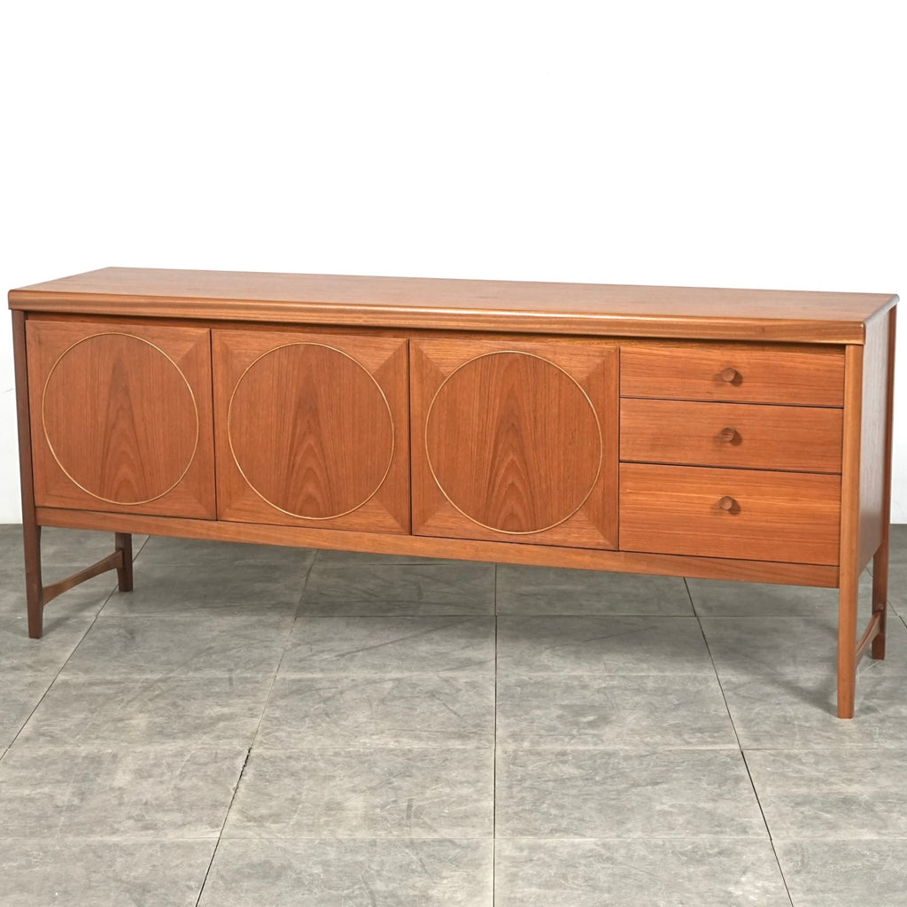 【NATHAN】ヴィンテージ サークルサイドボード