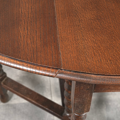 英国アンティーク ゲートレッグテーブル