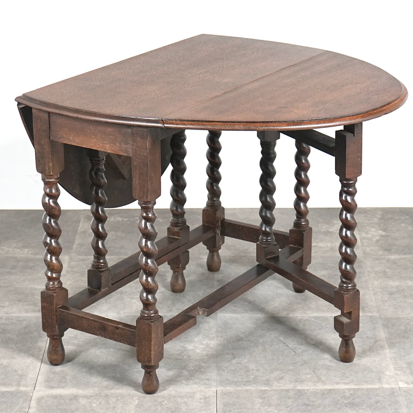 英国アンティーク ゲートレッグテーブル