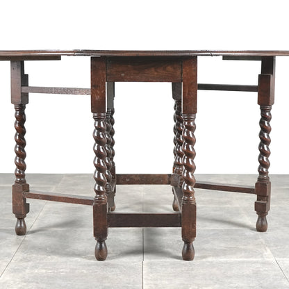 英国アンティーク ゲートレッグテーブル