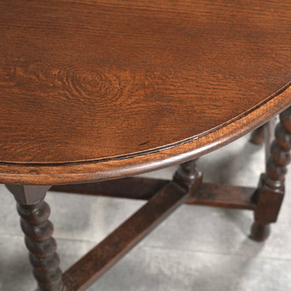 英国アンティーク ゲートレッグテーブル