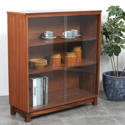 イギリスヴィンテージ ガラスキャビネット