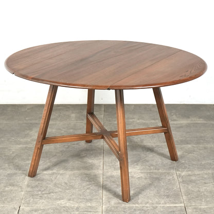 【ERCOL】ヴィンテージ ドロップリーフテーブル(オールドコロニアル)